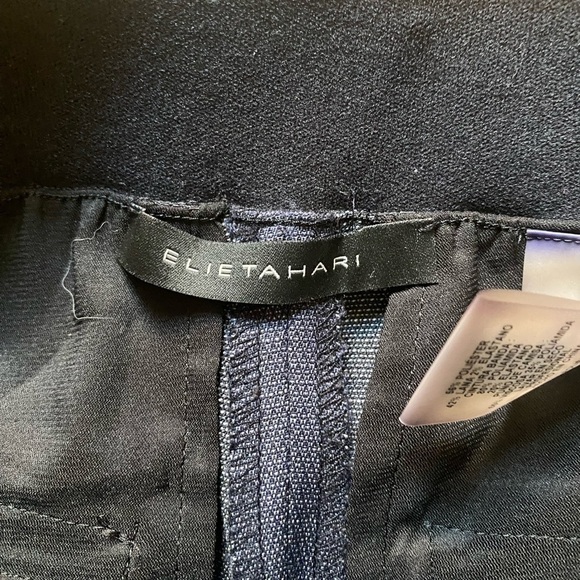 Elie Tahari Blue Jogger Pants Sz 2 - Picture 5 of 6